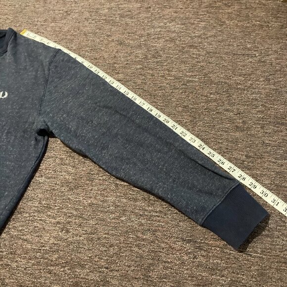 Fred Perry Sweater Jumper Pullover Sweatshirt Blue Crew Neck Men’s Size M Medium - Picture 8 of 9